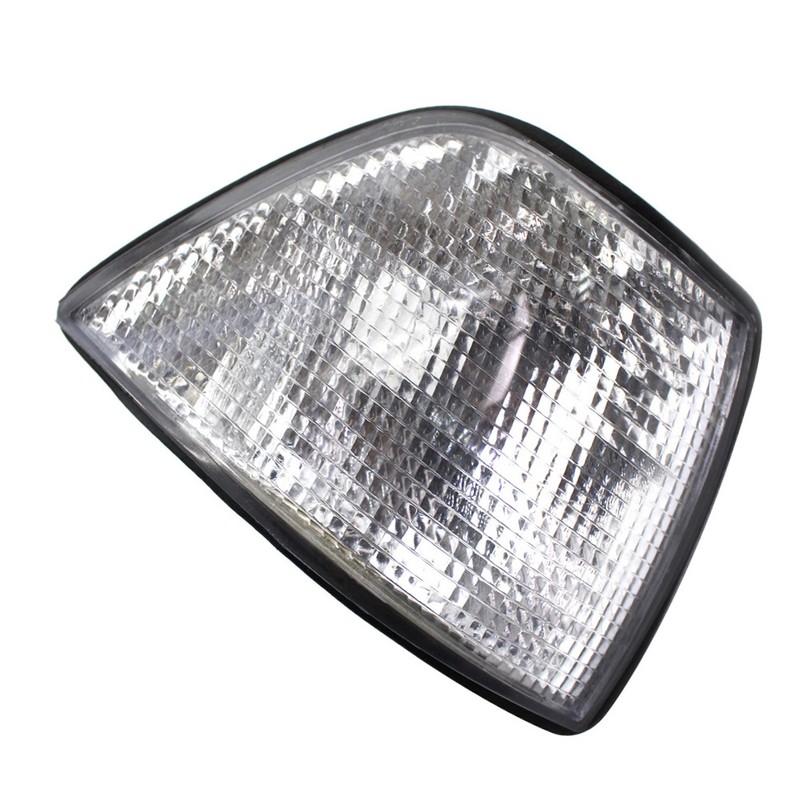 Left Right Turn Signal Light With White Lens Replacement for