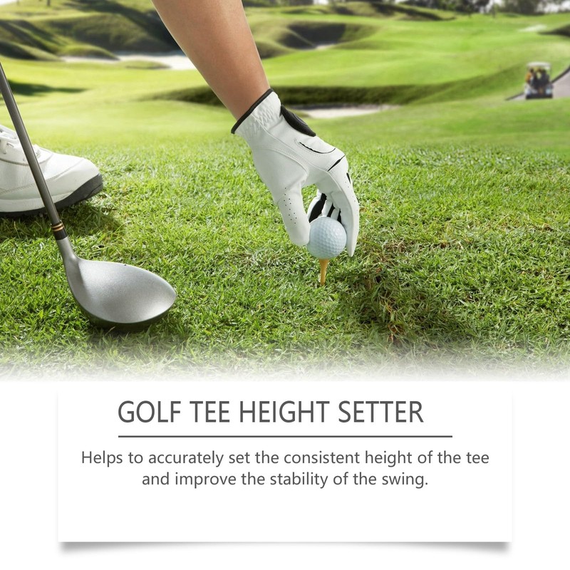 Pro Golf Tee Height Adjuster,Precise & Easy Golf Tee Setting
