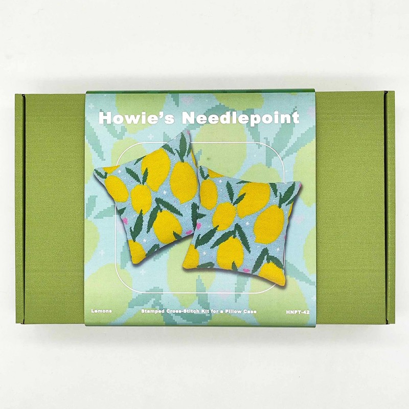 Howie's Needlepoint Needlepoint Kit for Adults, Cross Stitch Kit with