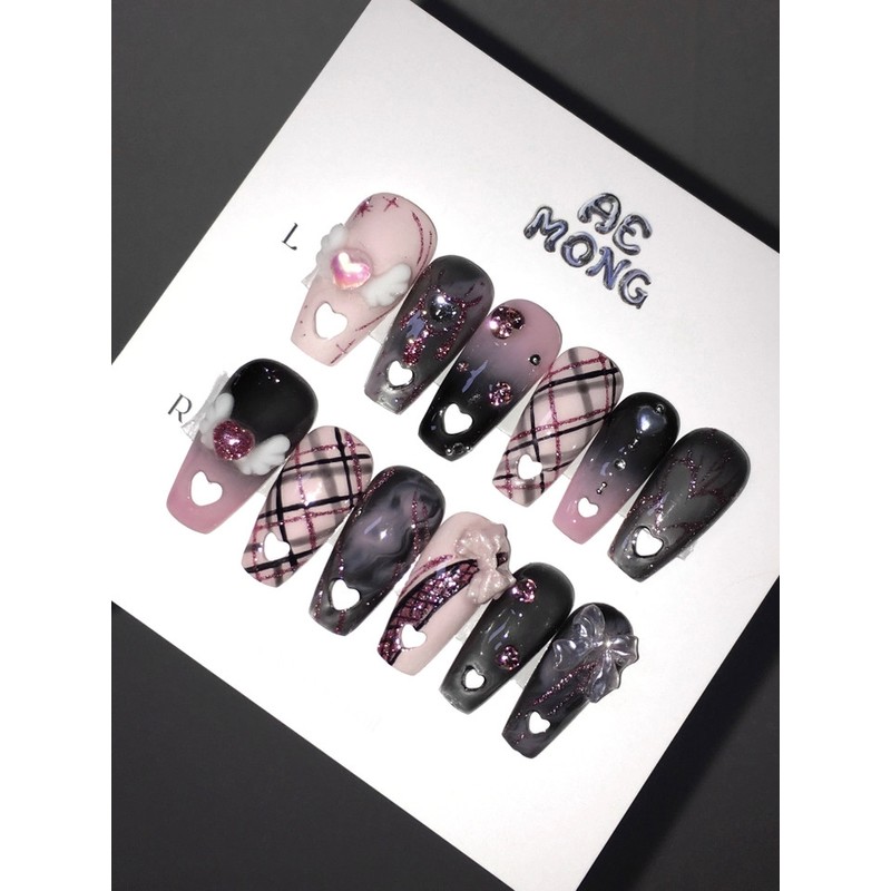 Aemong: Cherry Chocolat - Short Oval / Aemong : 체리