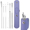 6Pcs Ear Pick Cleaning Kit Earwax Removal Kit,Stainless Steel Earwax