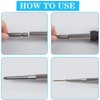 WANGR 11pcs Torx Screwdriver Bit Set T6-T40 1/4 Inch Hex