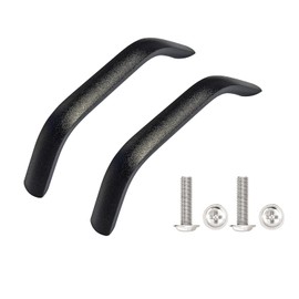 Qrity Pack of 2 96 mm Kitchen Handles Black Kitchen Cabinet Door Handles Kitchen Cabinet Pull Hole Distance