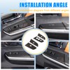 LLKUANG for Toyota Tundra 2014-2021 ABS Plastic Window Switch Button