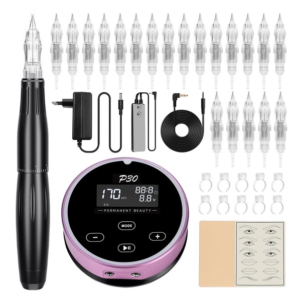 Biomaser Semi Permanent Makeup Machine with Compact Power Supply 20