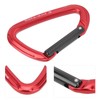 Locking Carabiner Clip DRing Hook Safety Bearing Buckle for Climbing