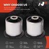 A-Premium 2 x Front Lower Rearward Control Arm Bushing Kit,