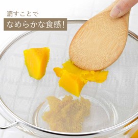 Shimomura Kihan 20083 Uragoshi Meijin Stainless Steel Strainer, Slim, Drainer Net, 7.9 inches (20 cm), Tsubamesanjo