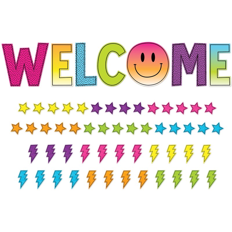 Teacher Created Resources Brights 4Ever Welcome Bulletin Board (TCR6920)
