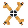 JESBEN 5VX-13761-00-00 4pcs Fuel Injectors 4 Holes Replacement for Yamaha