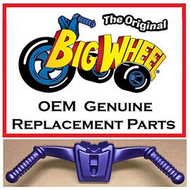 Dark Purple HANDLEBARS for The Original Big Wheel Racer/ Mighty Wheels, Original Replacement Parts