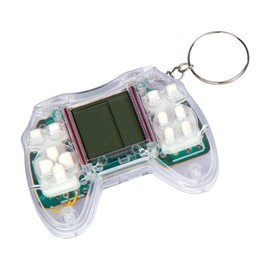 World's Tiniest Brick Stacker, 23 Game Modes, Retro Mini Handheld Game Console, Ages 5 and Up