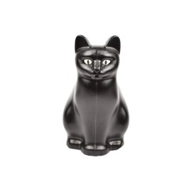 Esschert Design Cat Watering Can, Plastic, Black
