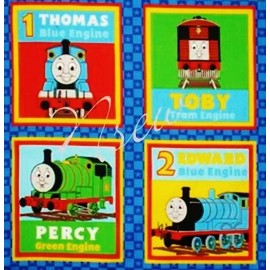 Cranston 10 Thomas the Tank Engine and Friends Fabric Quilt Quilting Craft Blocks