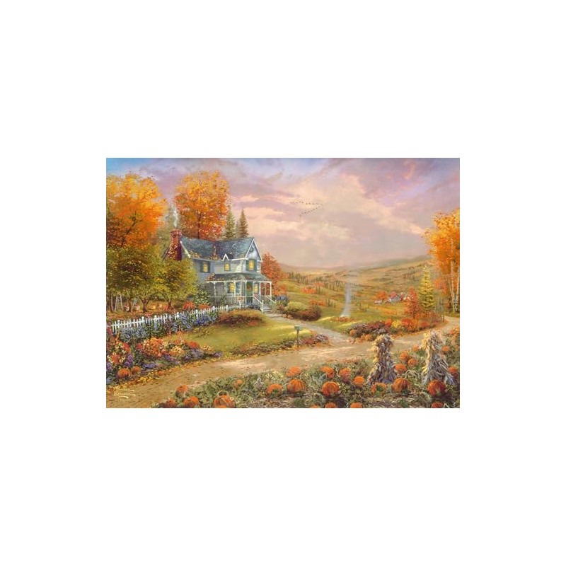 Schmidt Spiele 58795 Autumn in Apple Hill Thomas Kinkade Puzzle