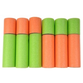 VOANZO Premium Pack of 6 Foam Water Pistols - Squirt Guns - Small Water Pistol Set for Beach, Pool - Boys Girls