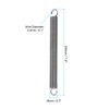 PATIKIL Extension Spring, 1pcs Wire Diameter 0.1", OD 0.7", Free