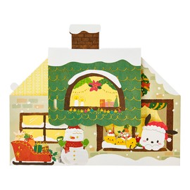 Sanrio Christmas Card Pochacco House Message Card Greeting Card JX 77-4 109444