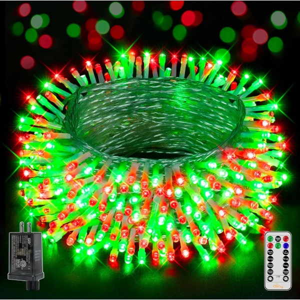 Does not apply Christmas Lights Outdoor 800LED 262FT, Red and