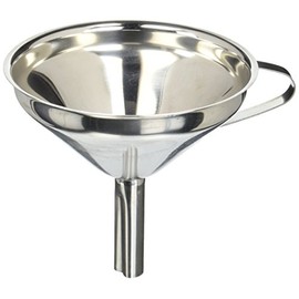 Winco Stainless Steel Wide Mouth Funnel, 5-Inch