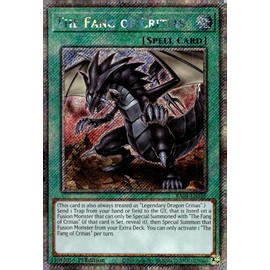 The Fang of Critias (Platinum Secret Rare) - RA04-EN255 - Platinum Secret Rare - 1st Edition