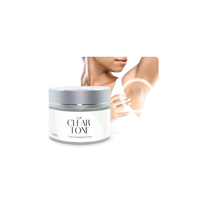 Clear Tone Crema Despigmentante 50g - Manchas Solares, Edad y
