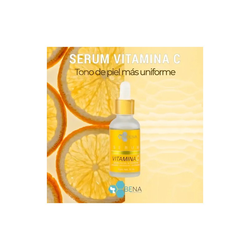 Serum Facial Vitamina C Con Acido Hialuronico Bena C