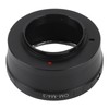 Lens Mount Adapter Ring with Back Cap Aluminum Alloy Lens