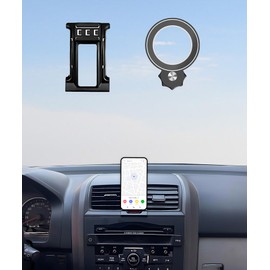 AbeeyGeomarn Car Phone Holder for Honda CR-V 2007-2011 CRV Accessories Compatible with MagSafe Hands-Free 360 Degree Rotation Adjustable Cell Phone Mount Does Not Affect Air Vent