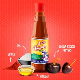 Salsa Huichol Original 12.17 oz (15pack) – Sauce That Goes Well with Everything! Light Spicy Touch, Made with 100% Natural Chilies and Spices from the Nayarit Region