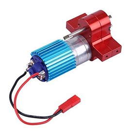 Dilwe RC , Metal Speed Change with 370 Brush Motor for WPL 1633 RC Car(Red)