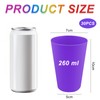 Elsrantor Pack of 30 Colourful Plastic Cups, Reusable, 10 Colours,
