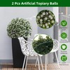 MegaChoice 15 Inch Topiary Balls Set of 2, Artificial Topiary