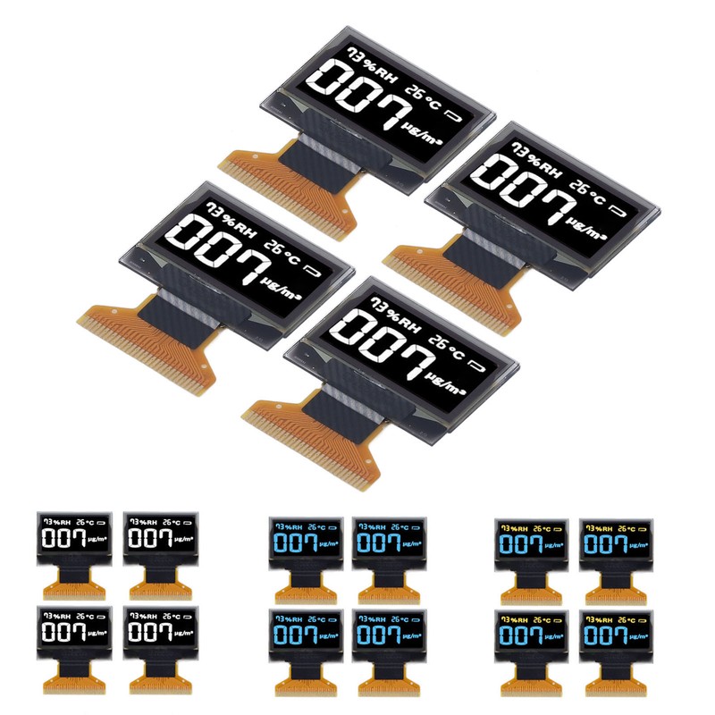 4Pcs 0.96in Organic Light Emitting Diode LCD Display 30PIN 128x64