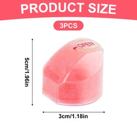 Balm Refills for Shower Heads, Refreshing, Skin-Friendly, Filters for Hair Care, Vitamin C Filters, Pink, Pack of 3