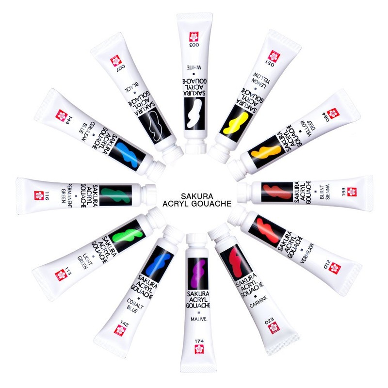 Sakura Color Acrylic Gouache