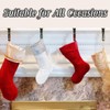 Christmas Sock Stand, Metal Hook 2-in-1 Christmas Sock Stand, No