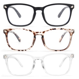 CCVOO Reading Glasses for Women/Men, Eyeglasses, Blue Light Readers for Women/Men, Computer Eye Glasses, Cheaters