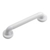 White Fluted Plastic Grab Handle - 12" / 305mm