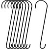 8 Pack 24 Inch Large Tree Branch Hooks Long S