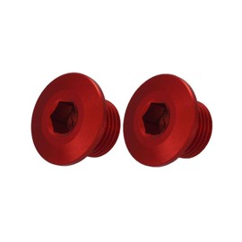 2PCS Motorcycle Front Wheel Axle Nut Screw,M16*1.5P Axle Lock Nut Bolts Screw for Electric Bike Surron Sur-Ron Sur Ron Light Bee X/S/L1E X160/X260-Red