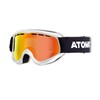 Atomic Kid's Ski Mask - White/Black/Red Stereo, Junior Fit