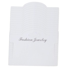 TEHAUX Bracelet Display Card Pack 100pcs Necklace Cards Jewelry Packaging for Small Business Diy Craft Retail Store Display