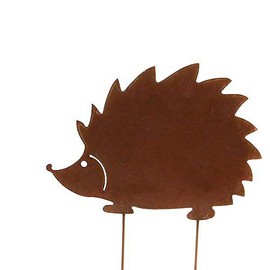 Beautiful & High Quality Garden Stake - Animal Figure - Rust Plug / Animal Figure - Large Selection - Patina Garden Figure - Metal Garden Decoration