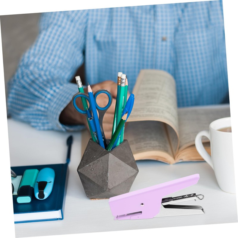 DOITOOL Metal Stapler Handheld Portable Desk Stapler Book Stapler Macaron