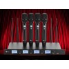 Exoton MU-4 Professional 4 Channel UHF Wireless Microphone System Rack
