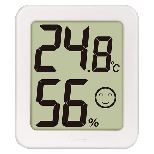 Shinwa 73244 Sokutei Digital Temperature and Hygrometer, Environmental Checker, Mini,