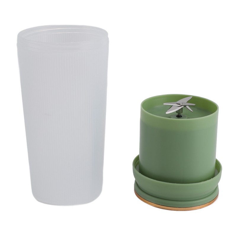 Portable Blender 4 Blades Cordless 300ml Capacity USB Rechargeable Handheld