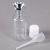TecUnite 10 Pack Small Metal Funnels with 2 Pack Mini