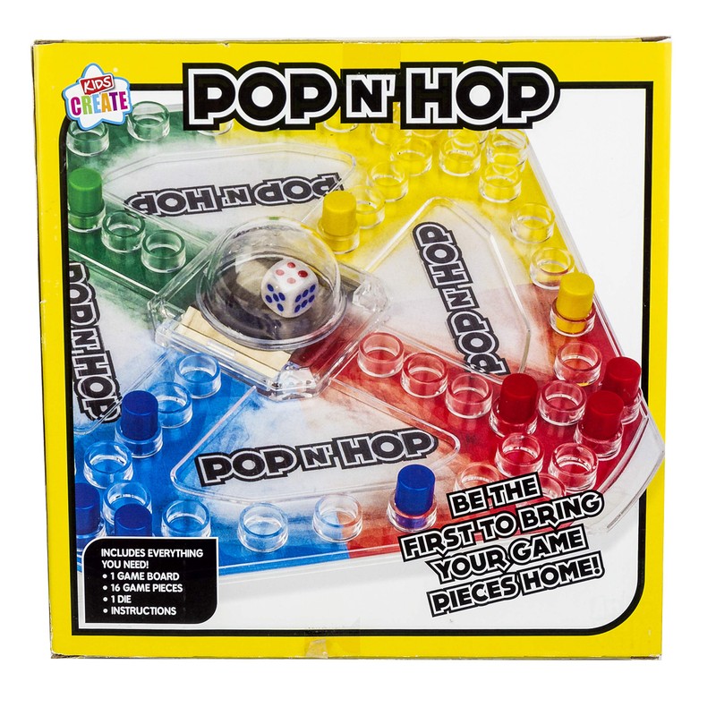 Kids Play Pop 'N' Hop! Get Your Pieces Home! Classic